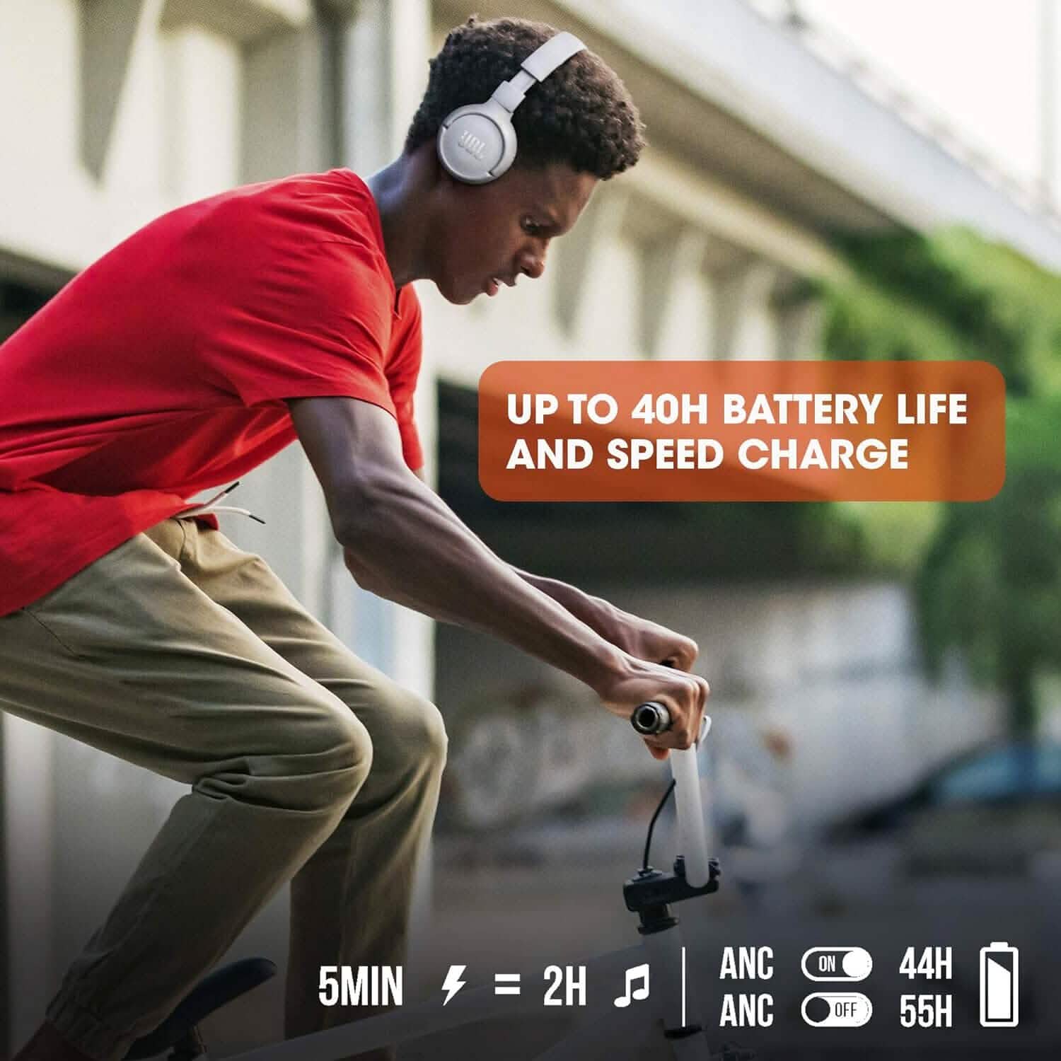 JBL Tune 510BT Wireless Headphones (Refurbished)